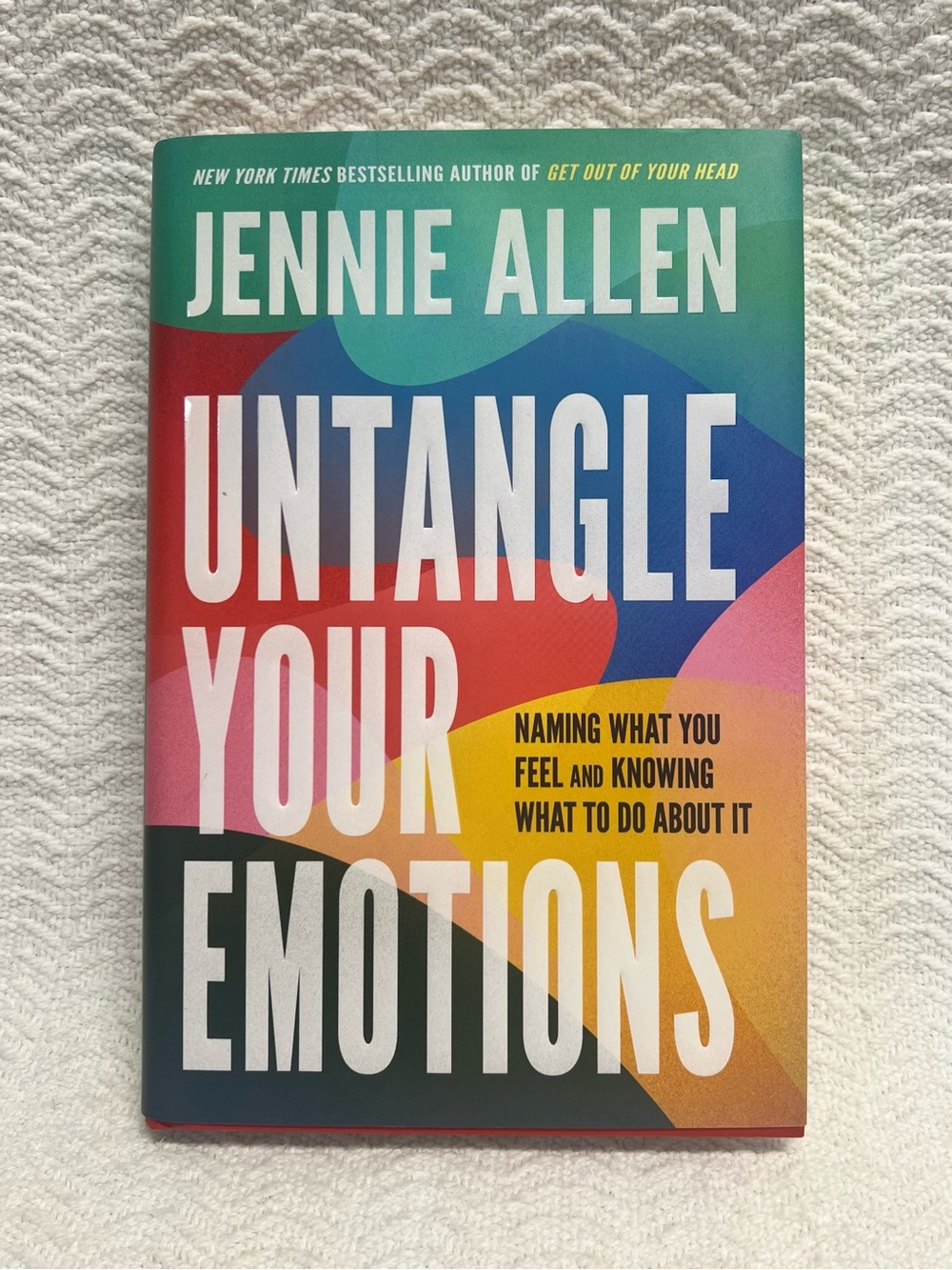 untangle your emotions by jennie allen / hardback book